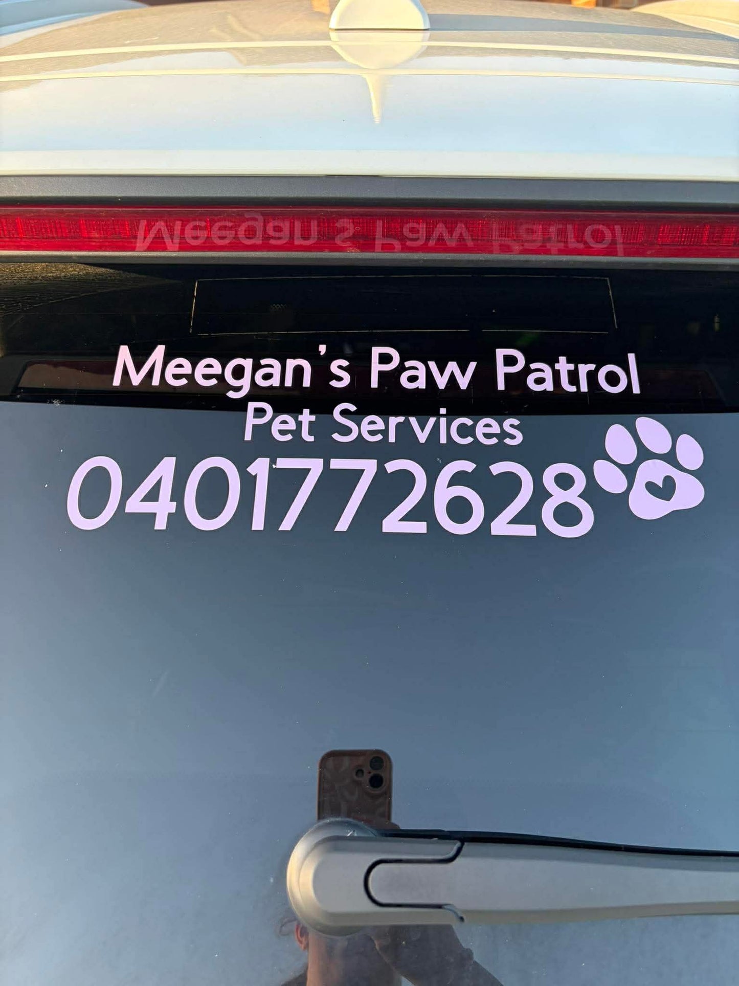 Meegan’s Paw Patrol Car Decal