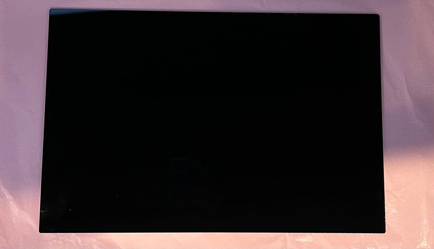 Black Acrylic Board with one white acrylic paint marker