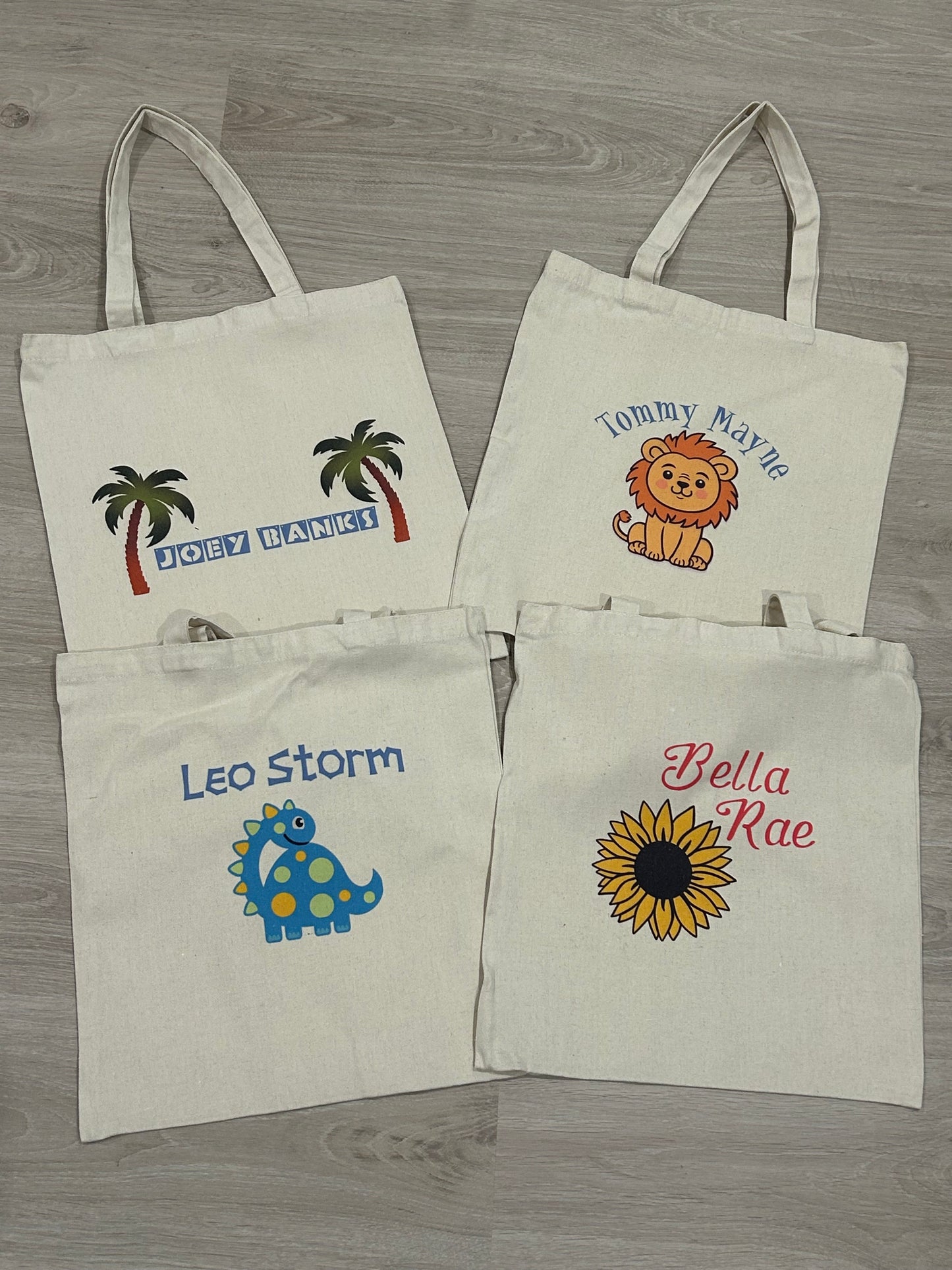 Beach tote bags