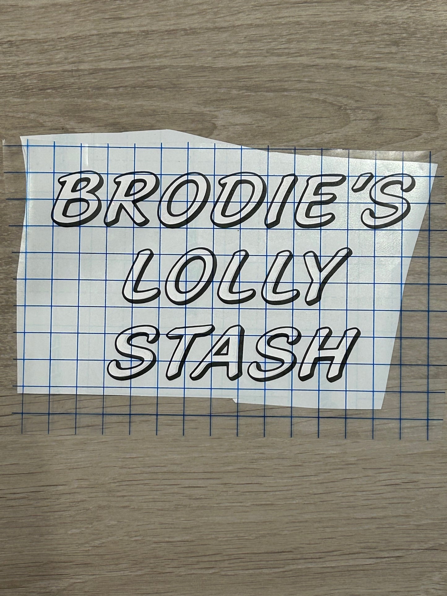 Brodies’s Lolly Stash Decal