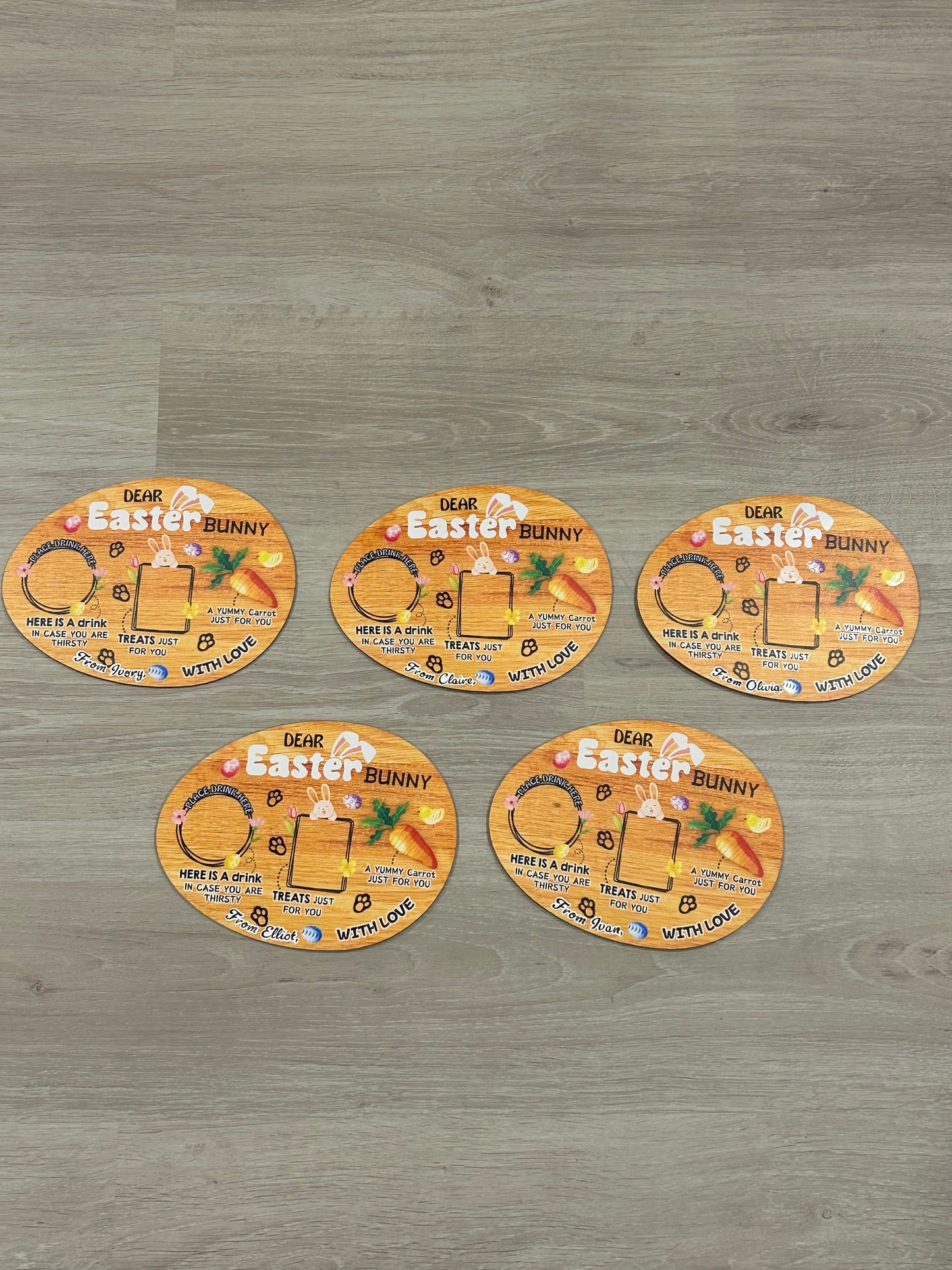 Easter Bunny Snack Boards