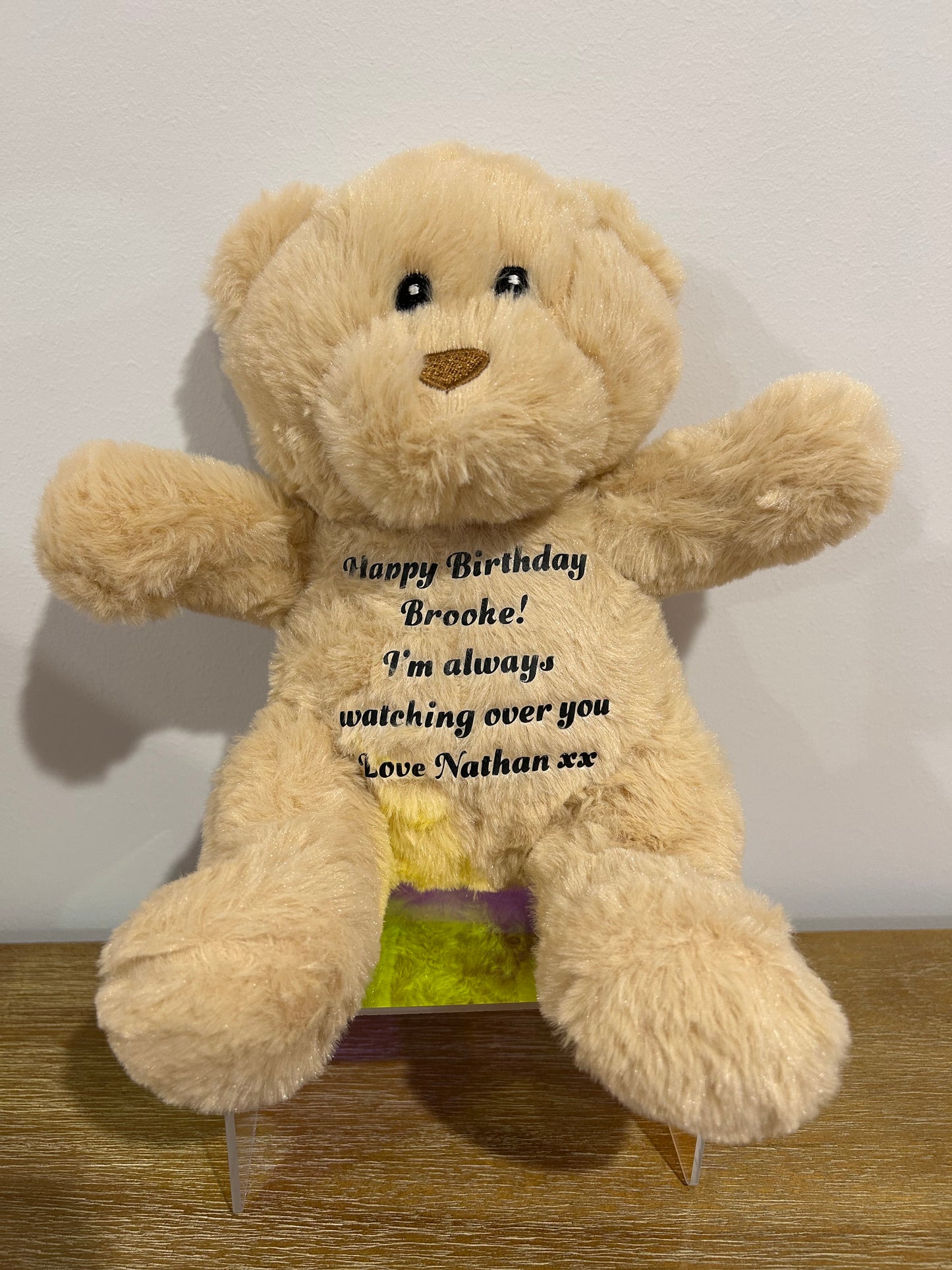 Teddy bear for Brooke
