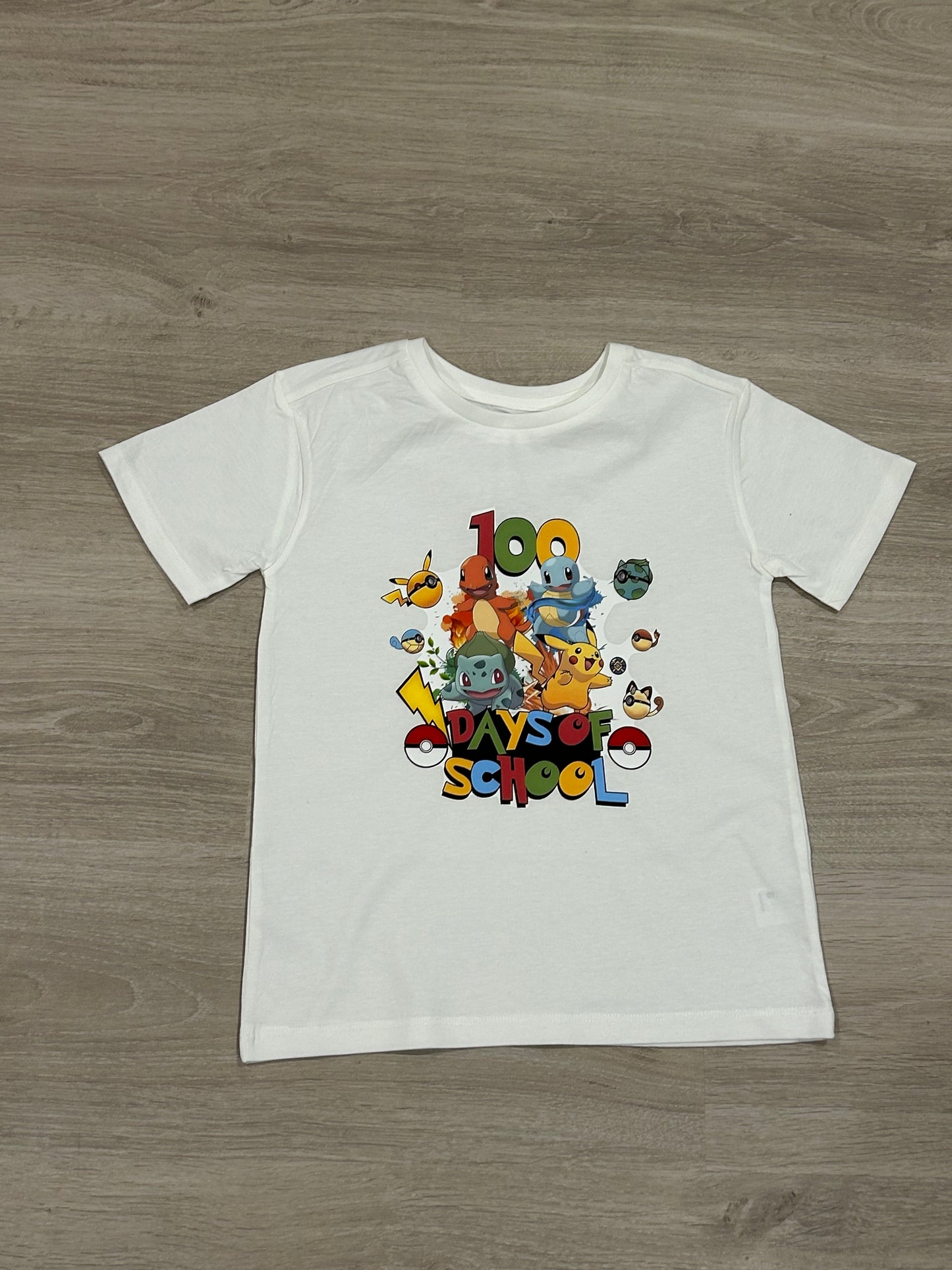 “100 days of….” Pokémon shirt