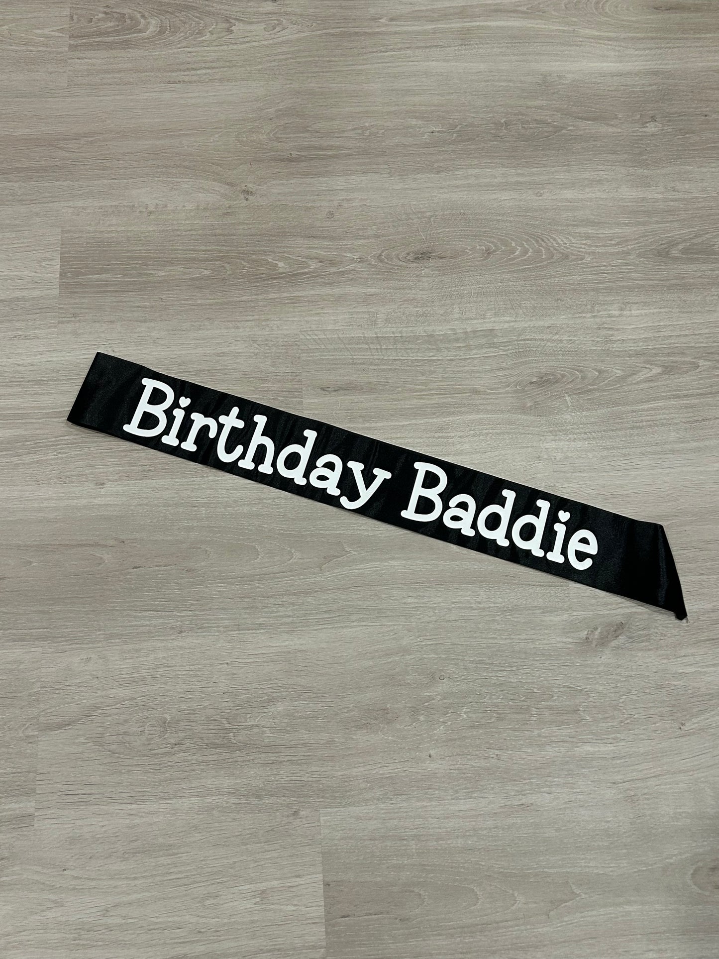 “Birthday Buddie” Birthday Sash