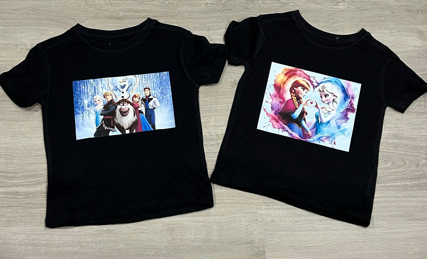 2 Frozen Shirts