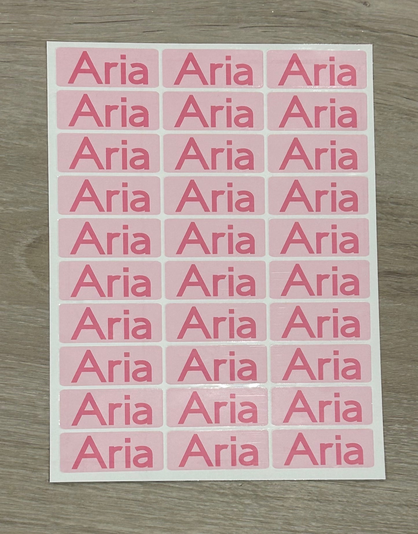 Waterproof Stickers for Aria