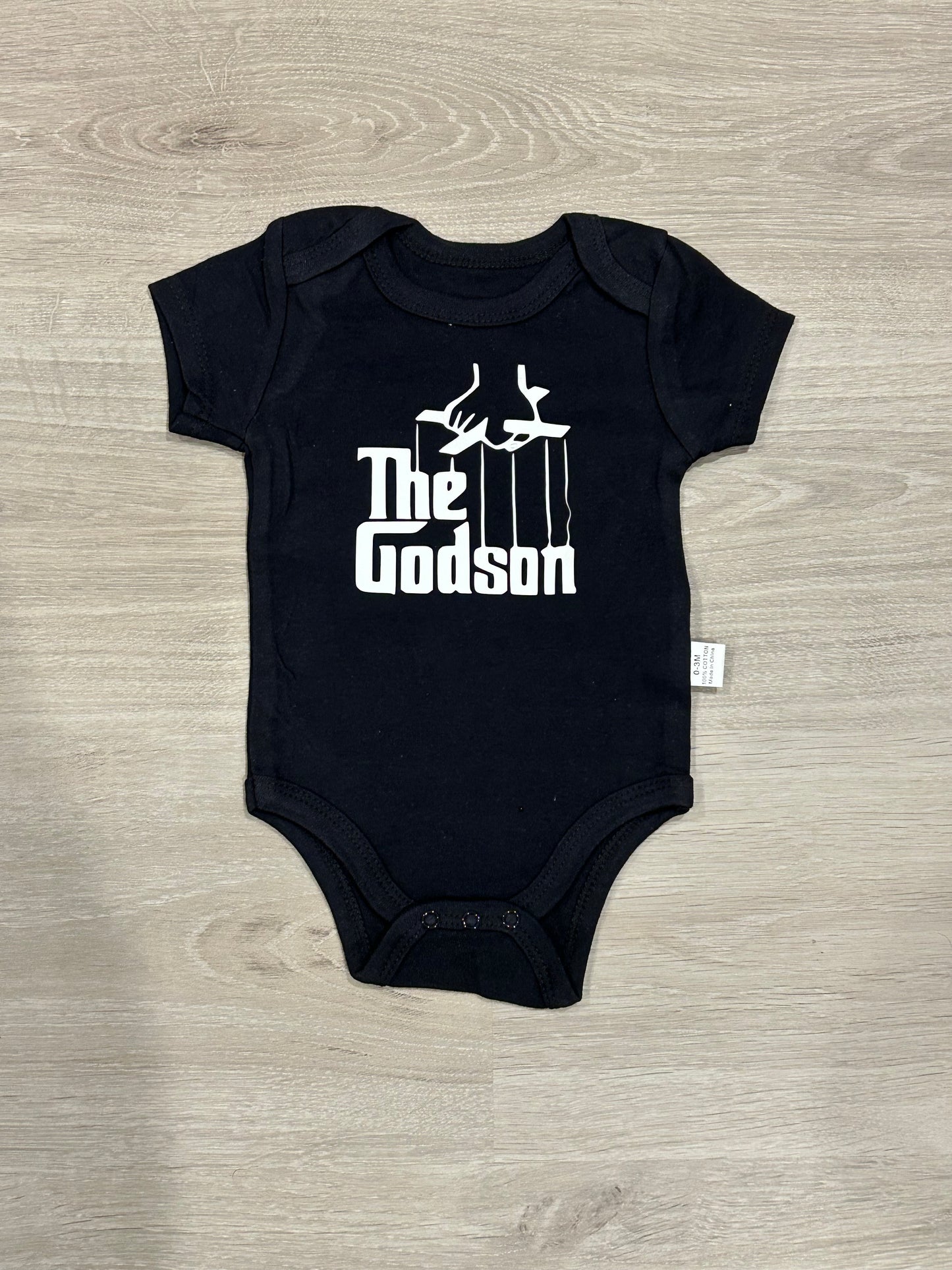 “The Godson” onesie