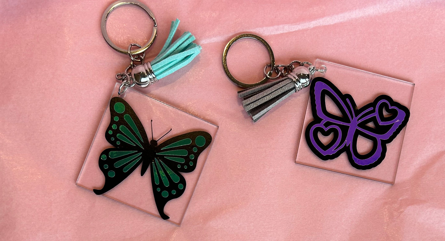 Butterfly Keychains