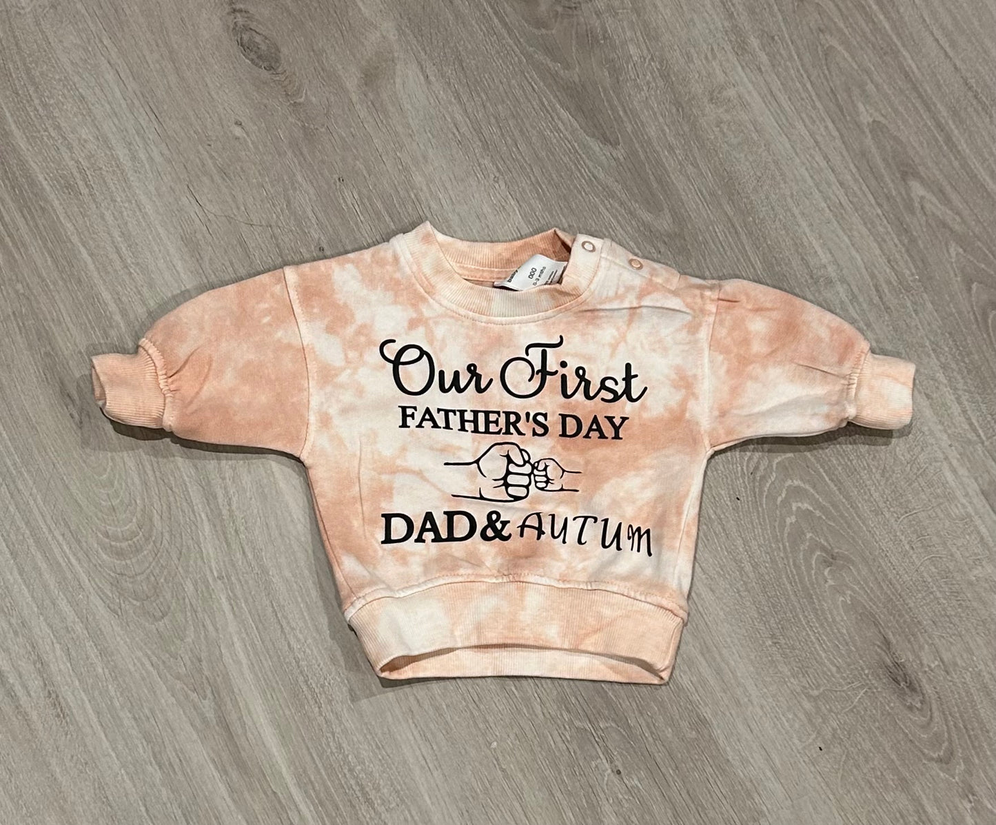 Our first fathers day jumper