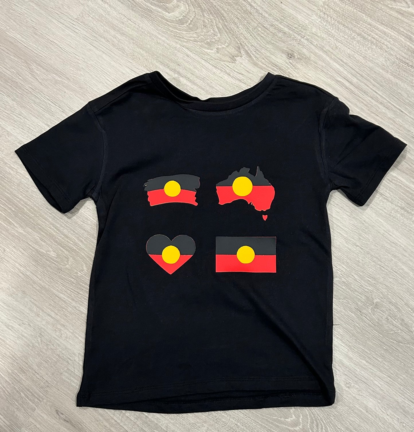 NAIDOC shirt - Aboriginal flag