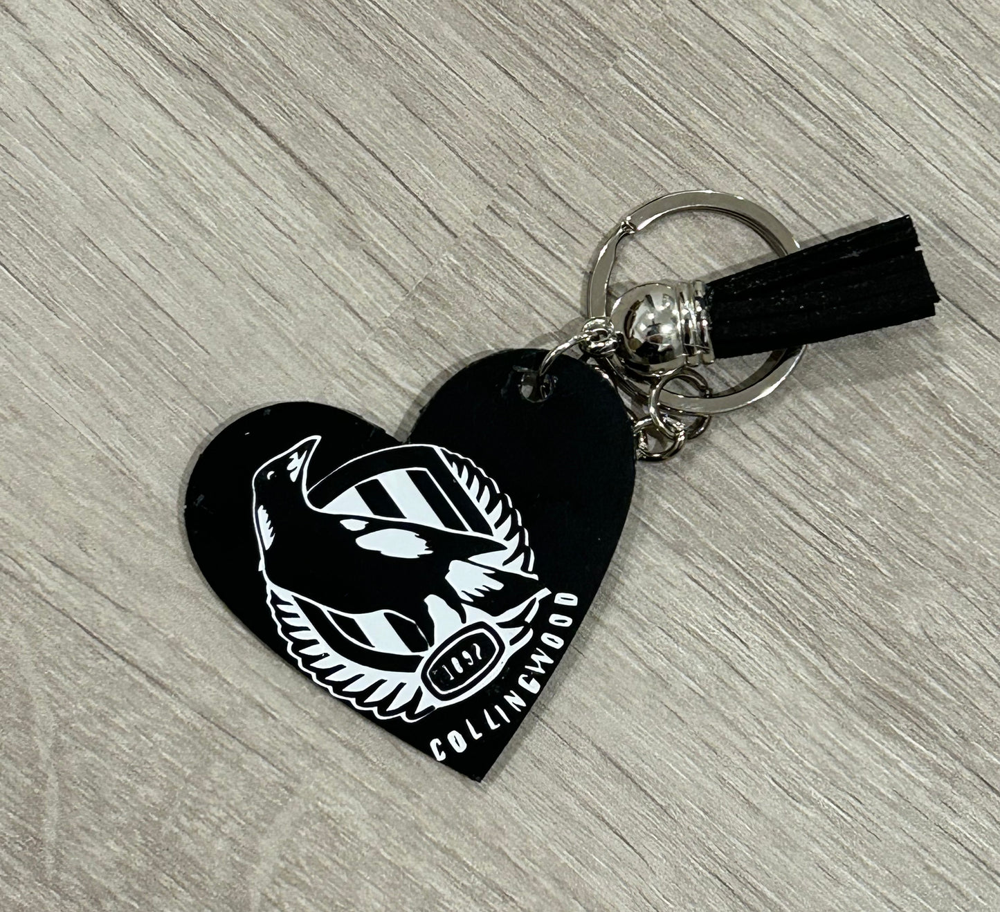 Collingwood keychain - double sided