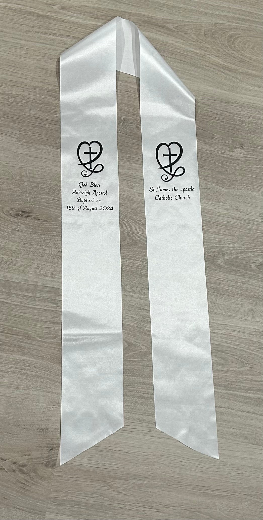 Baptism Sash