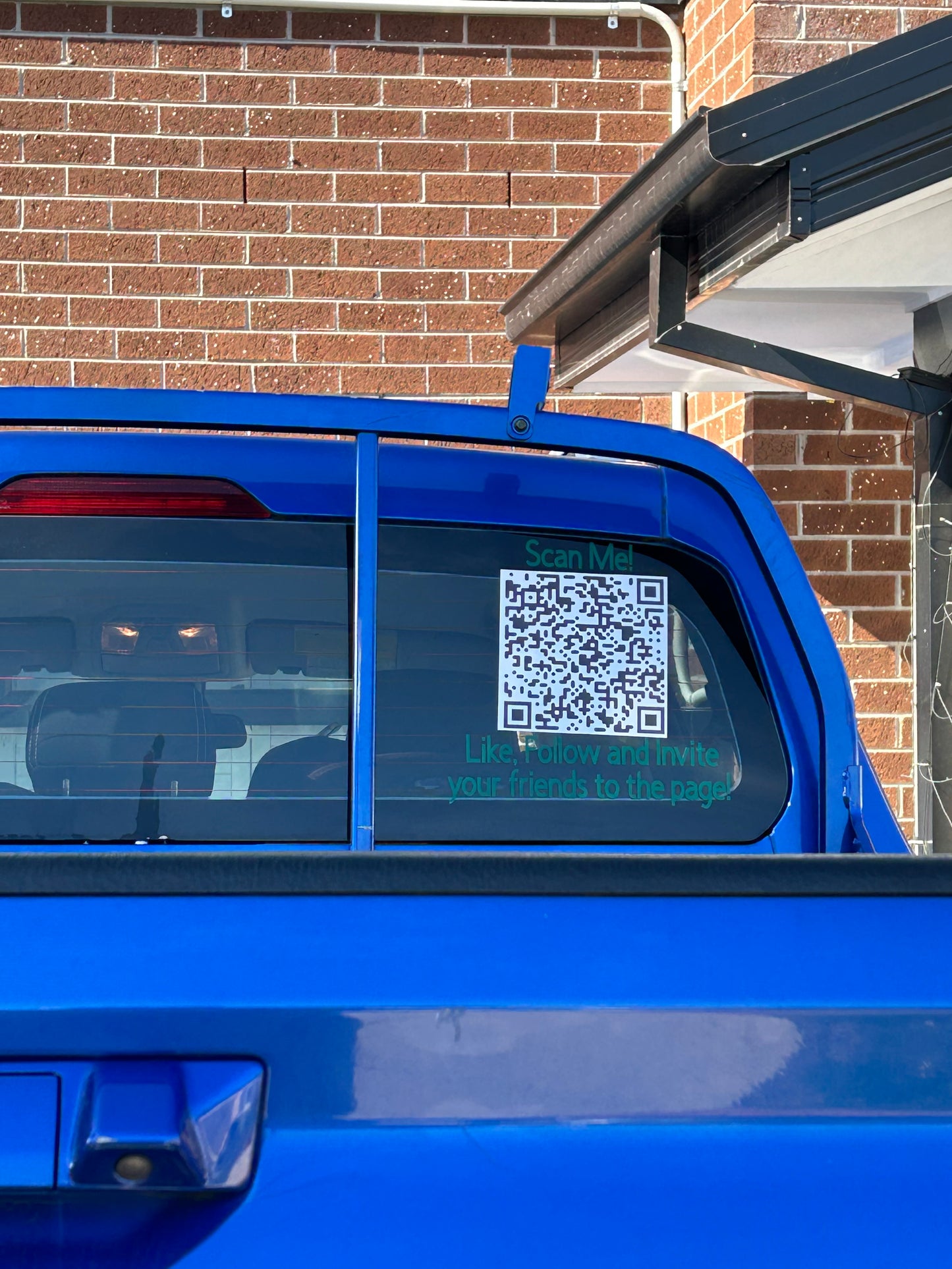 Car Decals for business using QR code