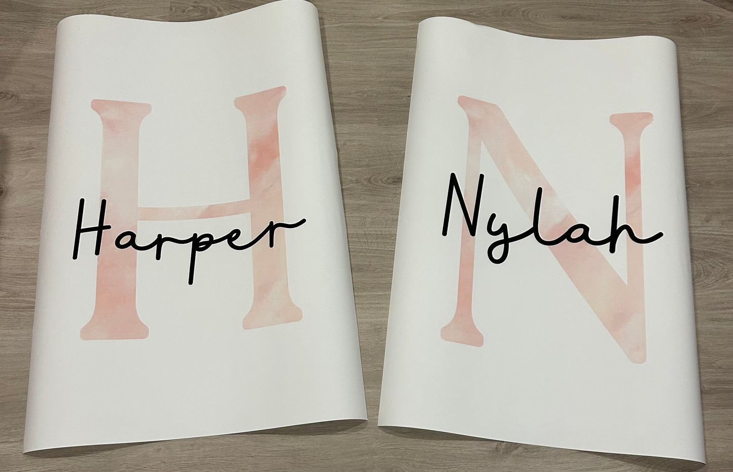 A1 designed and printed