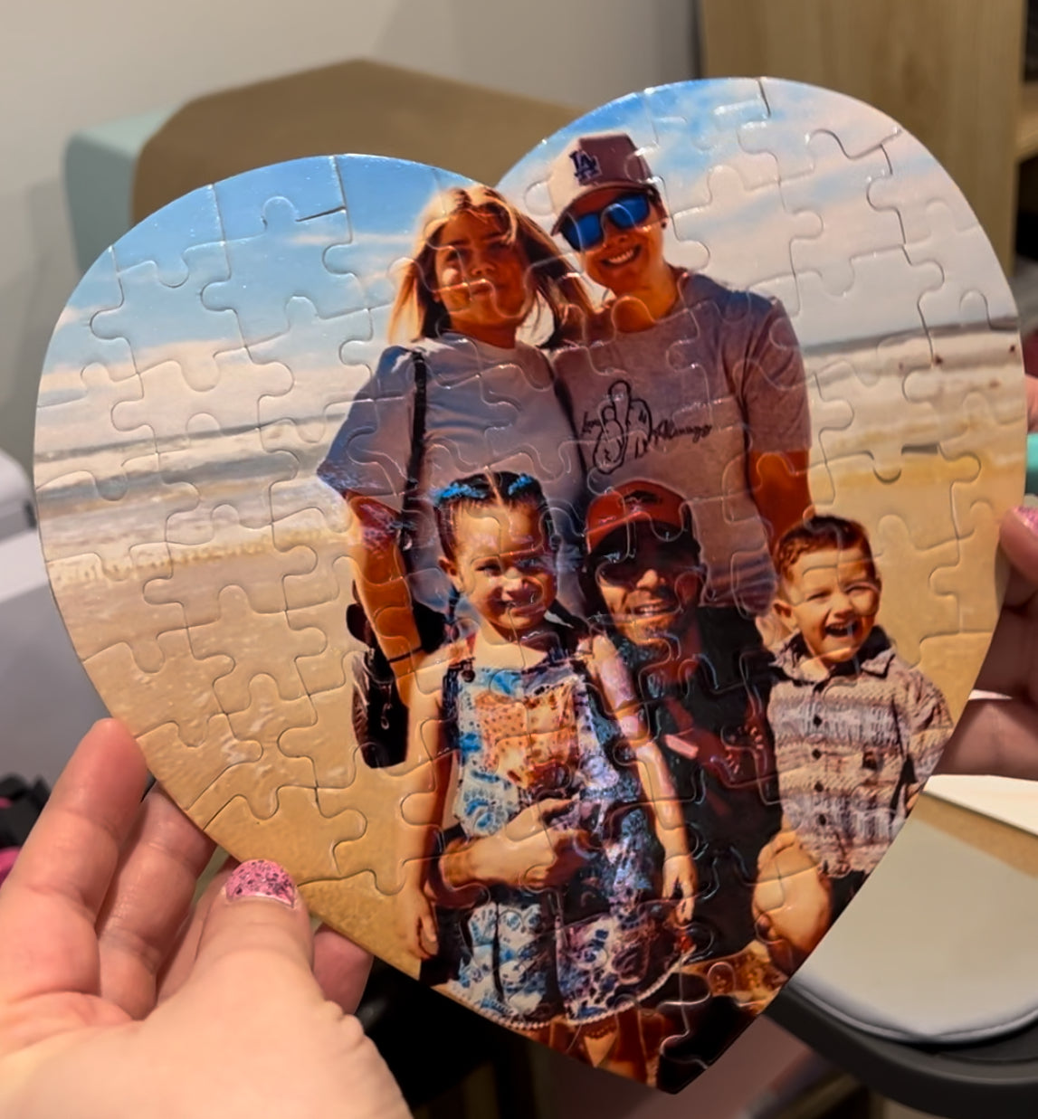 Personalised Heart Puzzle