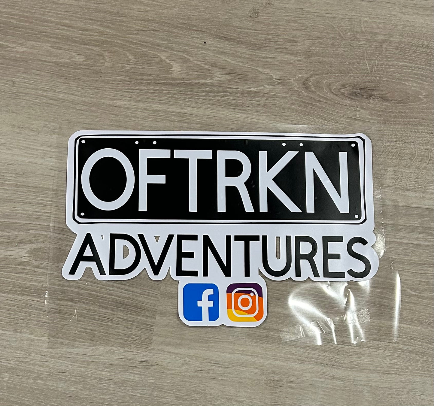 OFTRKN car/boat stickers
