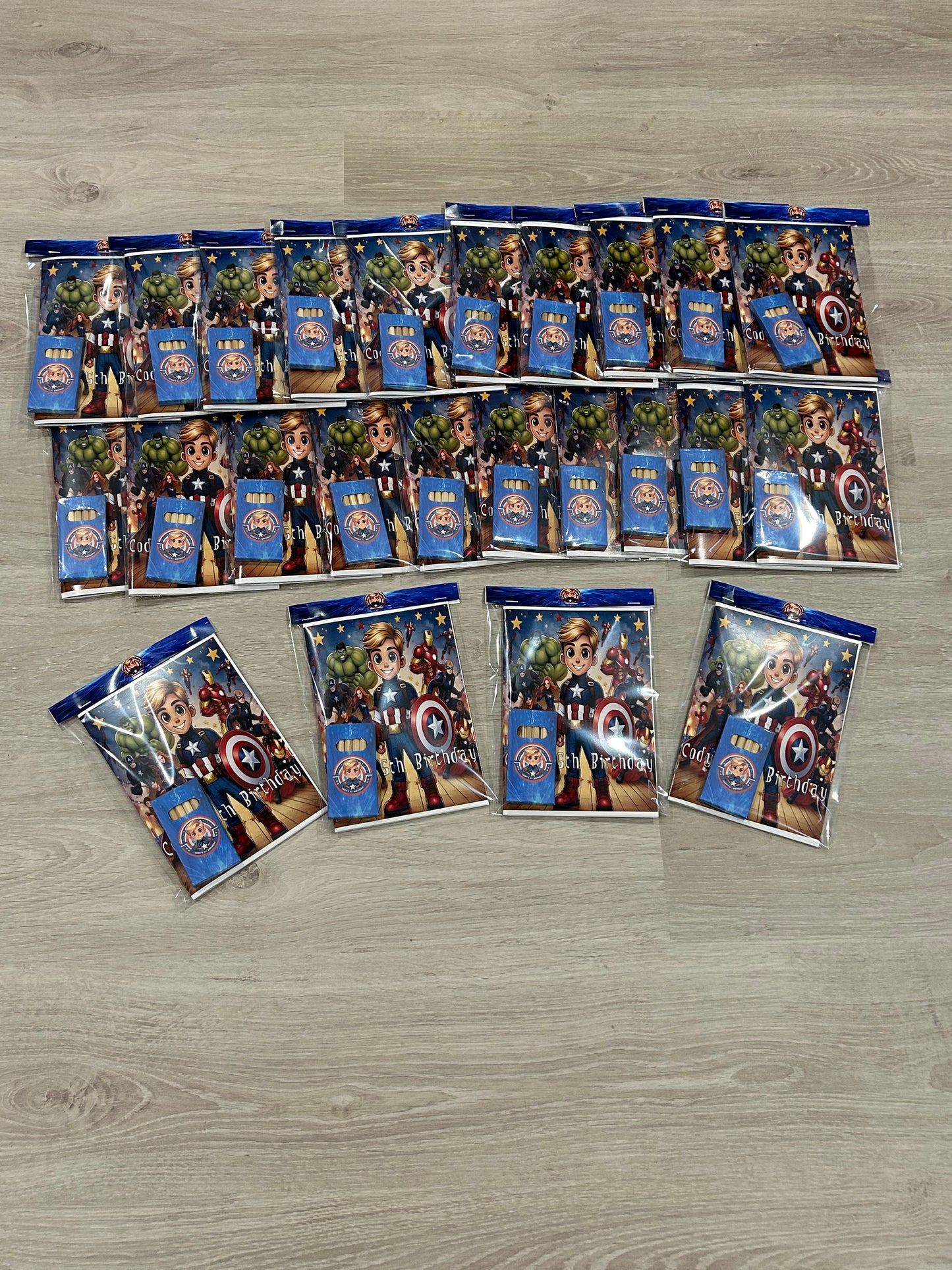 Custom Colouring & Activity books with matching pencils