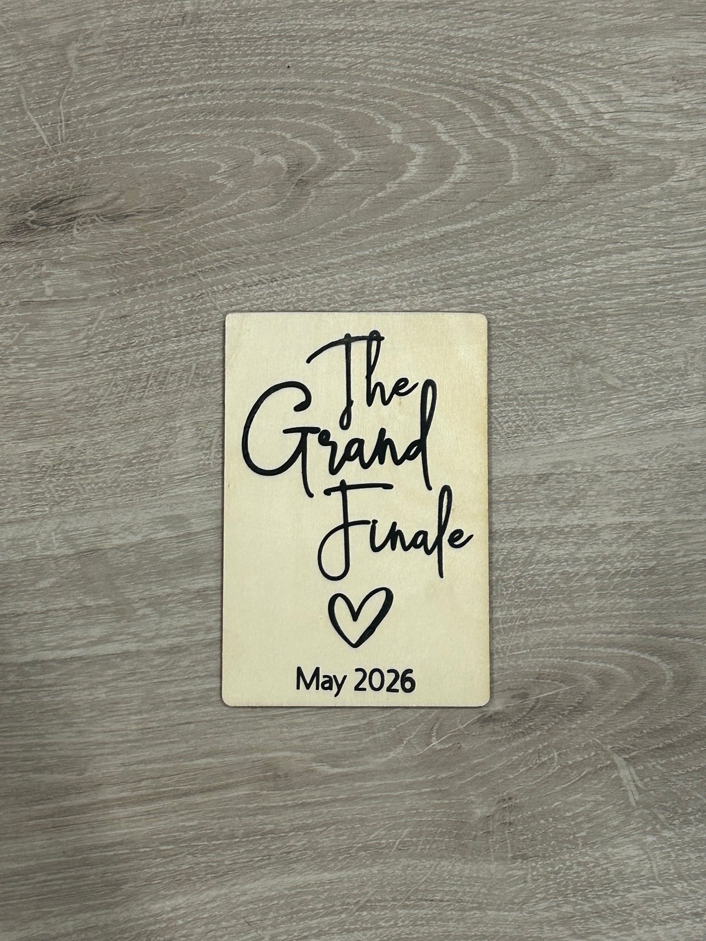 Baby Announcement Plaque