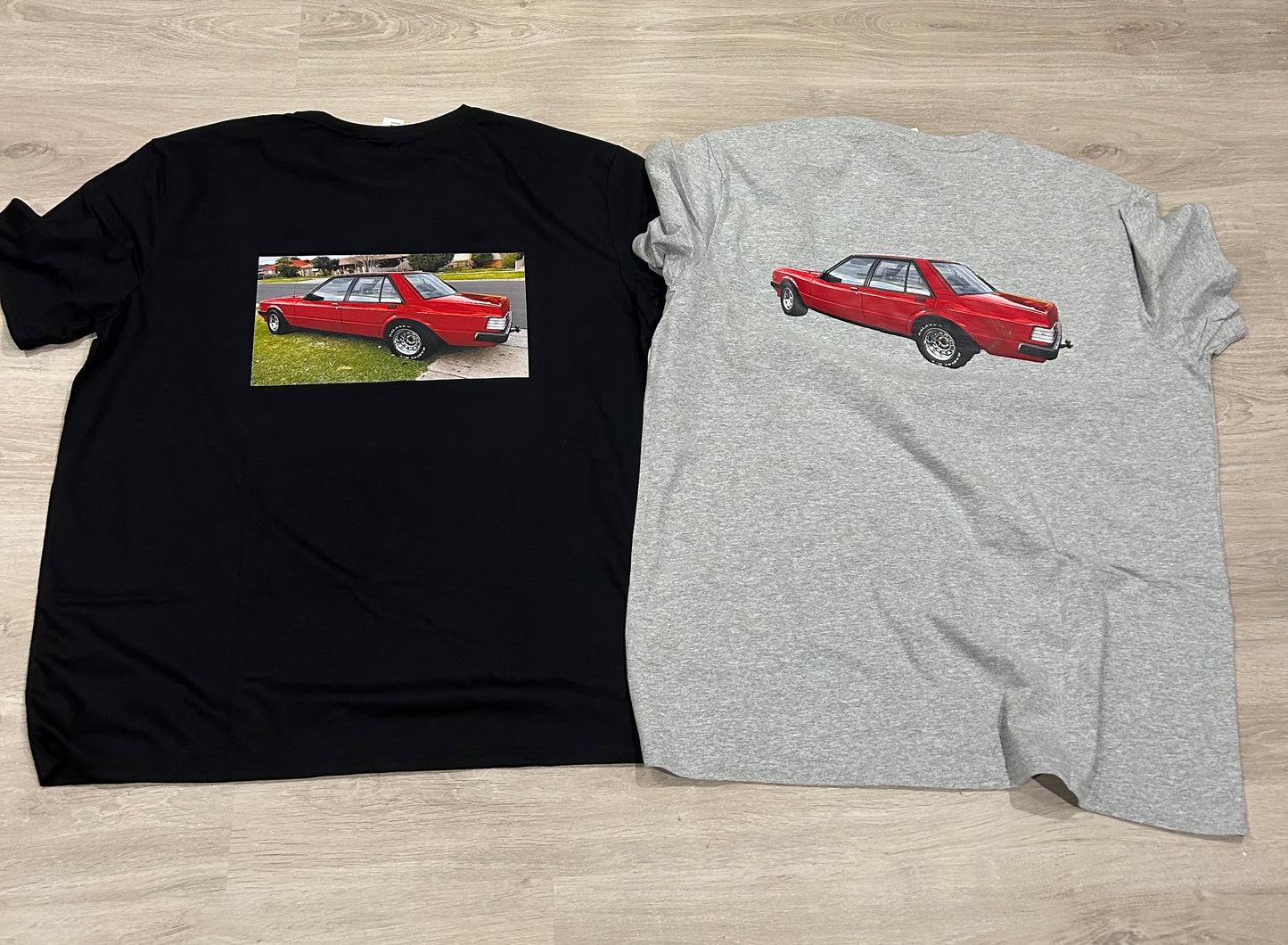 4 shirts for two girls and dad