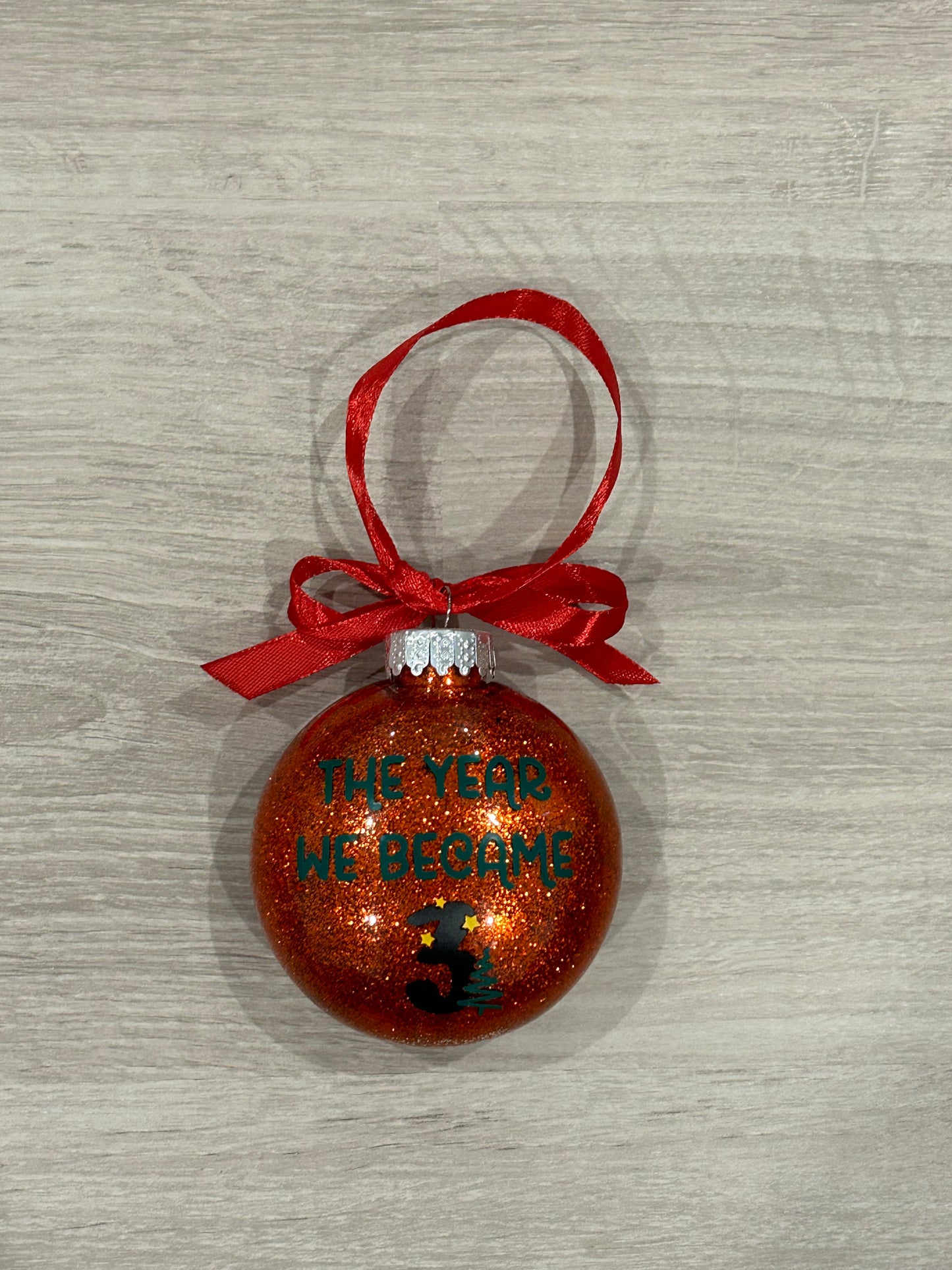 Christmas Bauble for a new family
