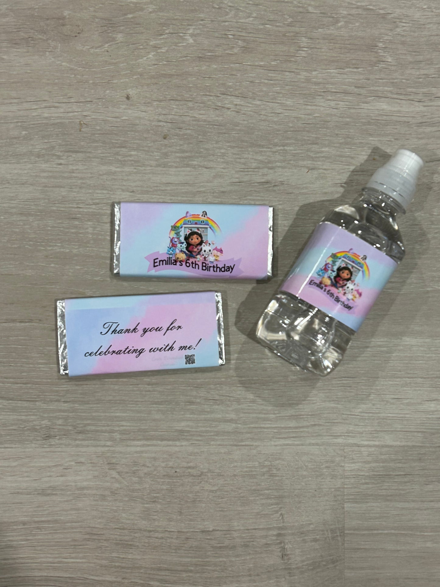 20 chocolates & 20 pop tops for Emilia’s birthday