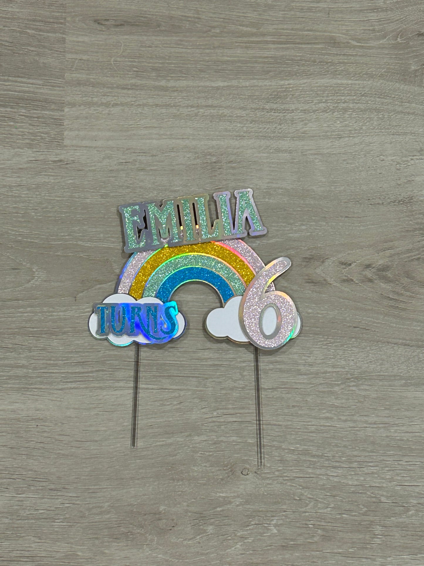 Cake topper for Emilia