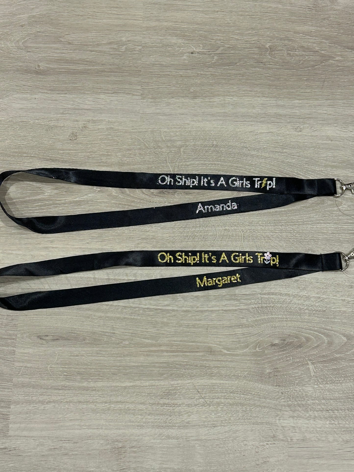 Lanyards for a cruise