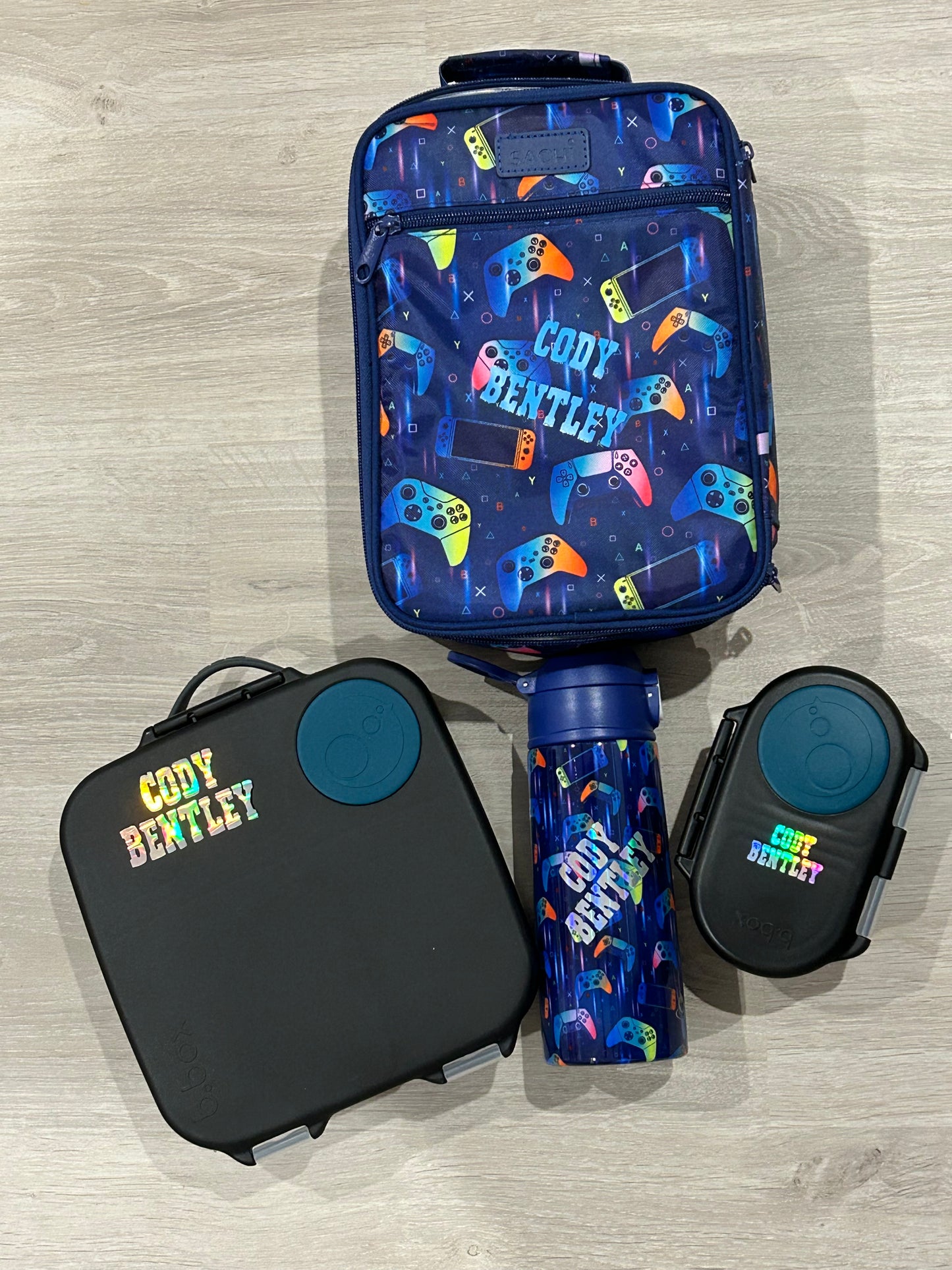 Labels for Lunch Boxes and Drink Bottle