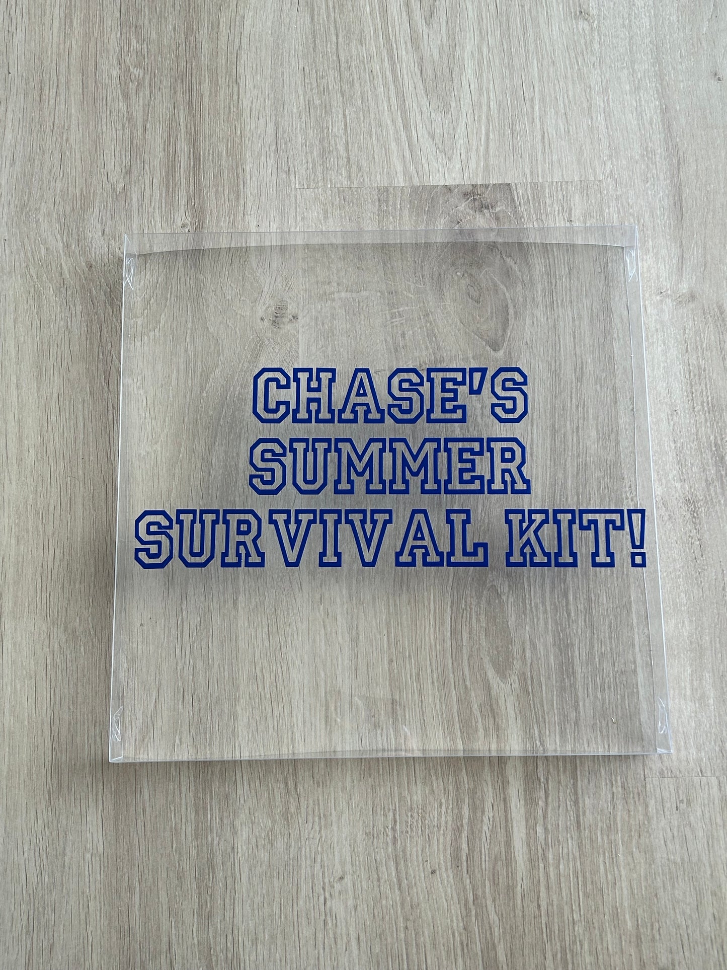 Decals to make a box of goodies extra special