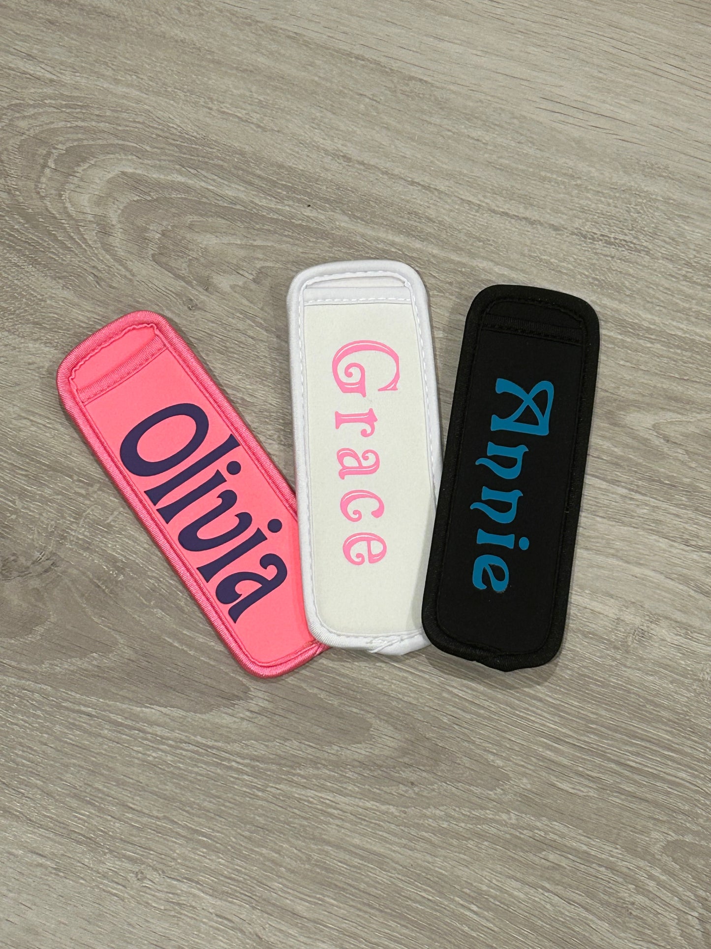 Icy Pole Holders for three lucky girls