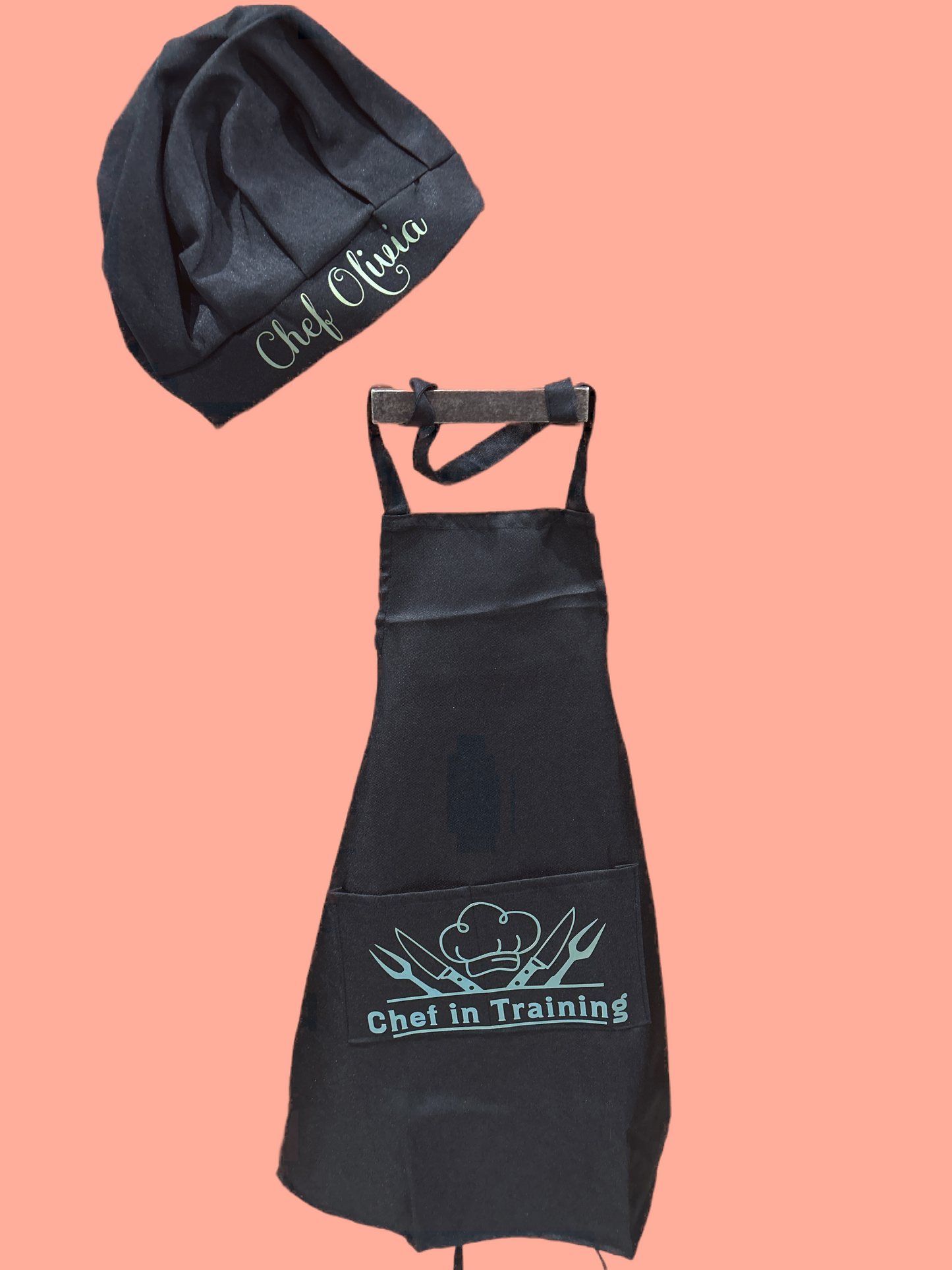 Kids Chef Hat and Apron set