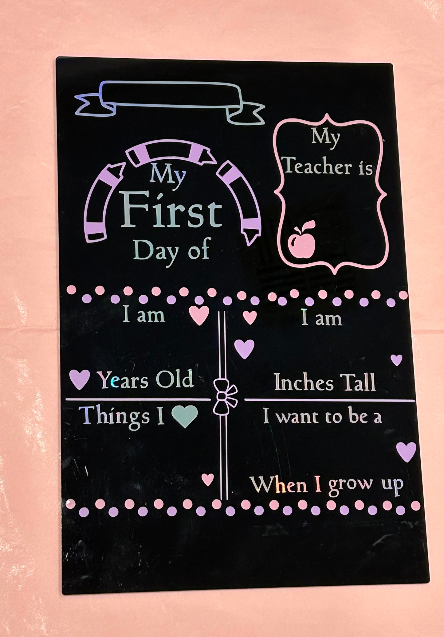 First and Last day of board