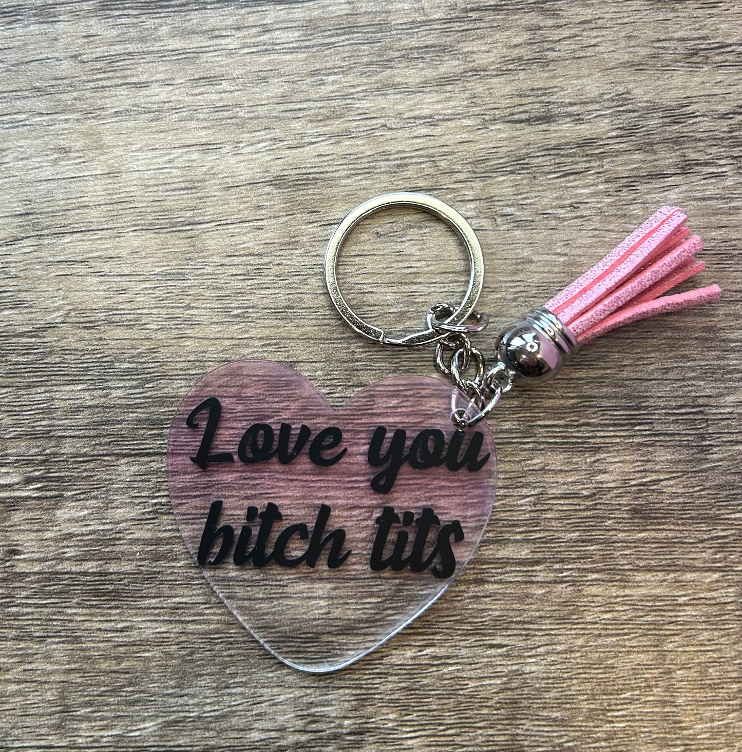 Love you key chain - friendship at its finest