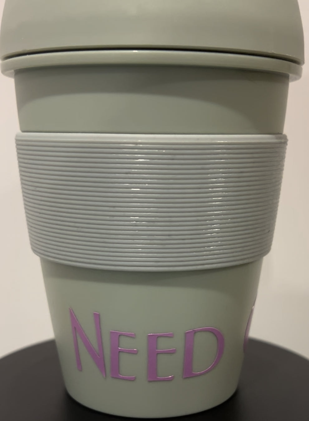Need Coffee - Sage travel mug