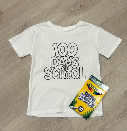 Colour-in shirts - kids