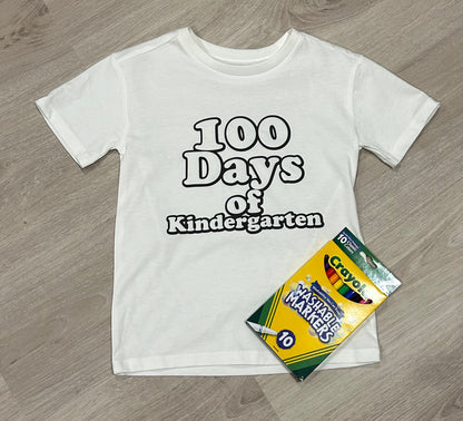 Colour-in shirts - kids