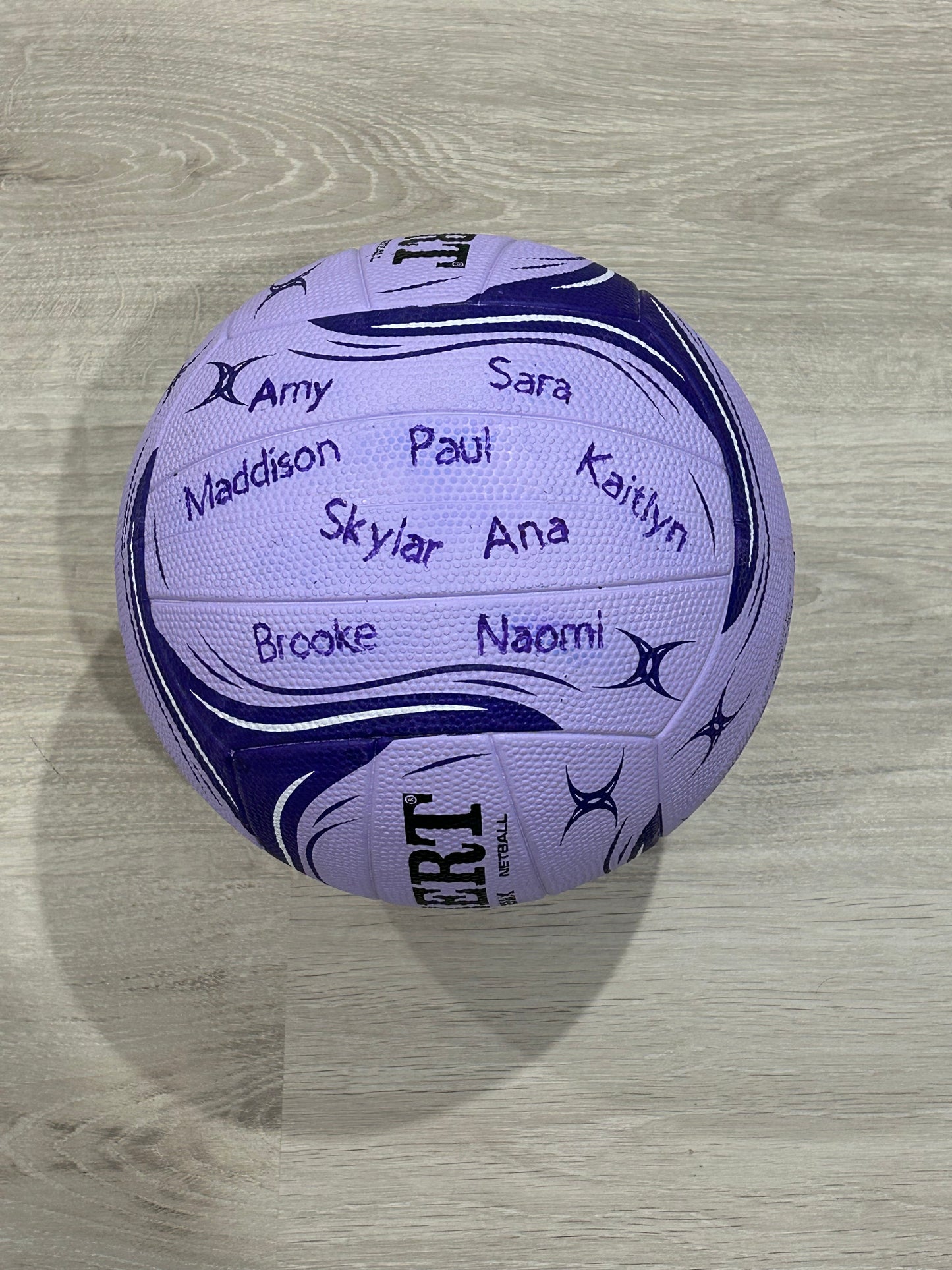 Netball Personalised for their Coach