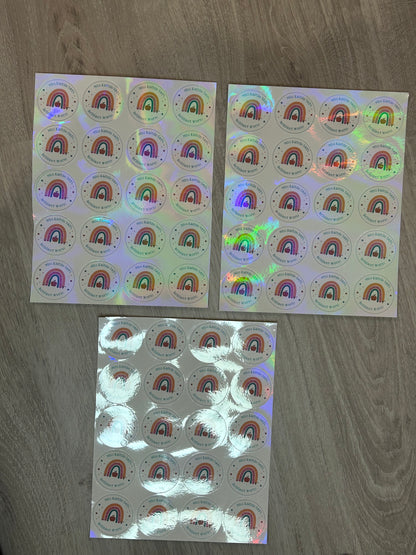 ‘Brilliant Work’ Stickers