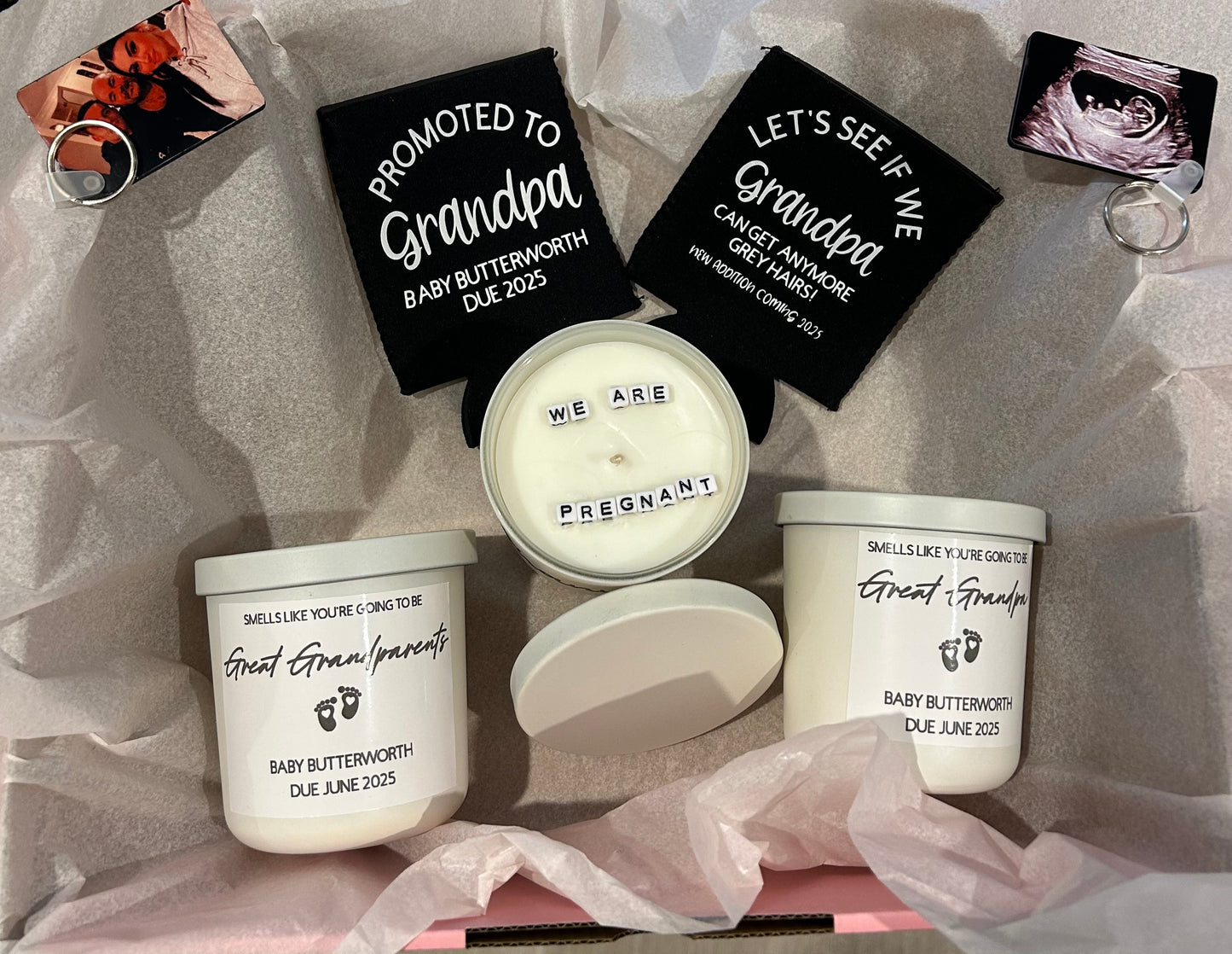 Baby announcement pack for Jade