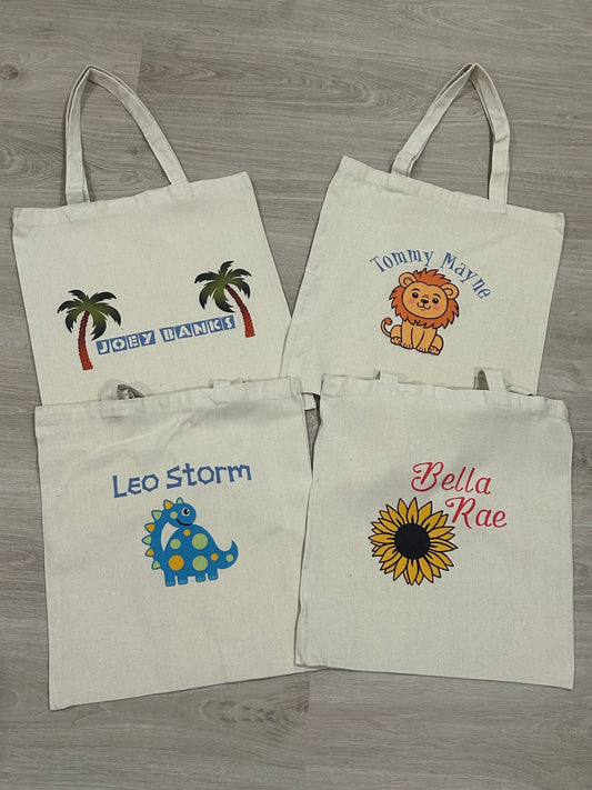 Beach tote bags