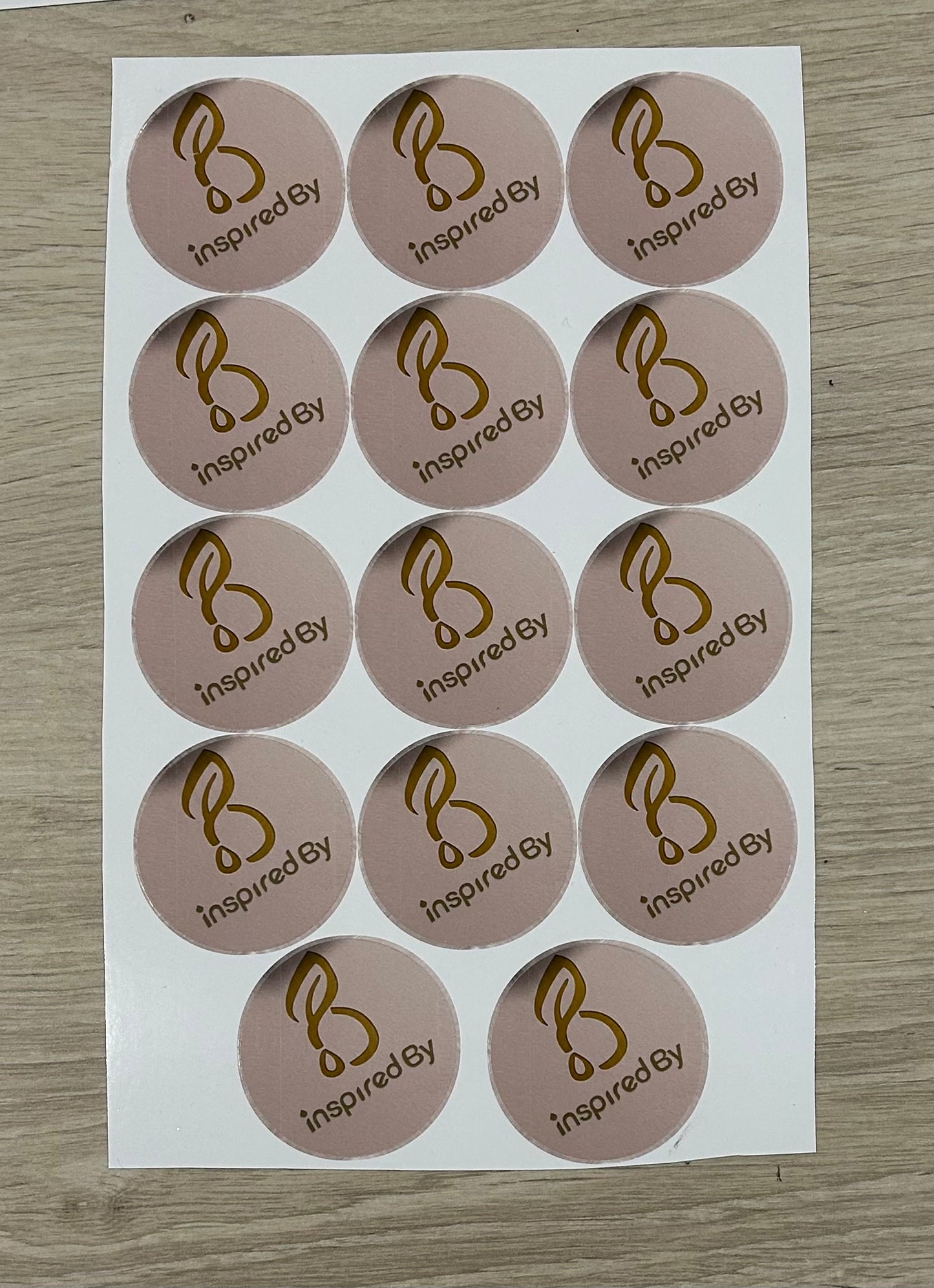 Sticker Sheets for Inspired By