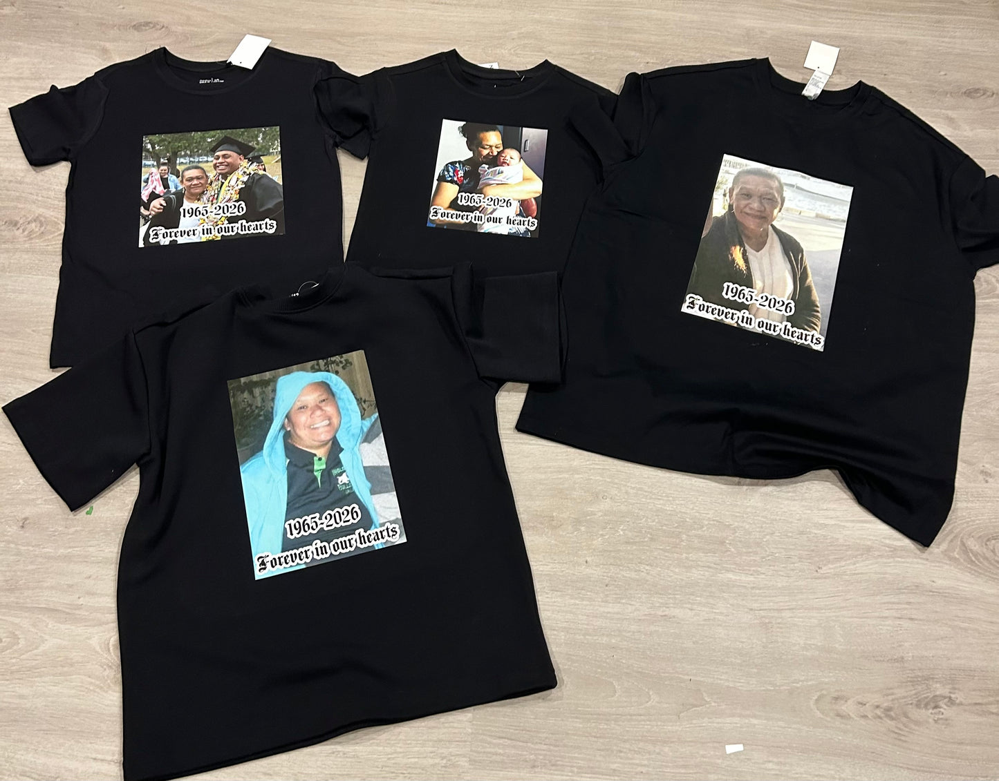 Memorial shirts