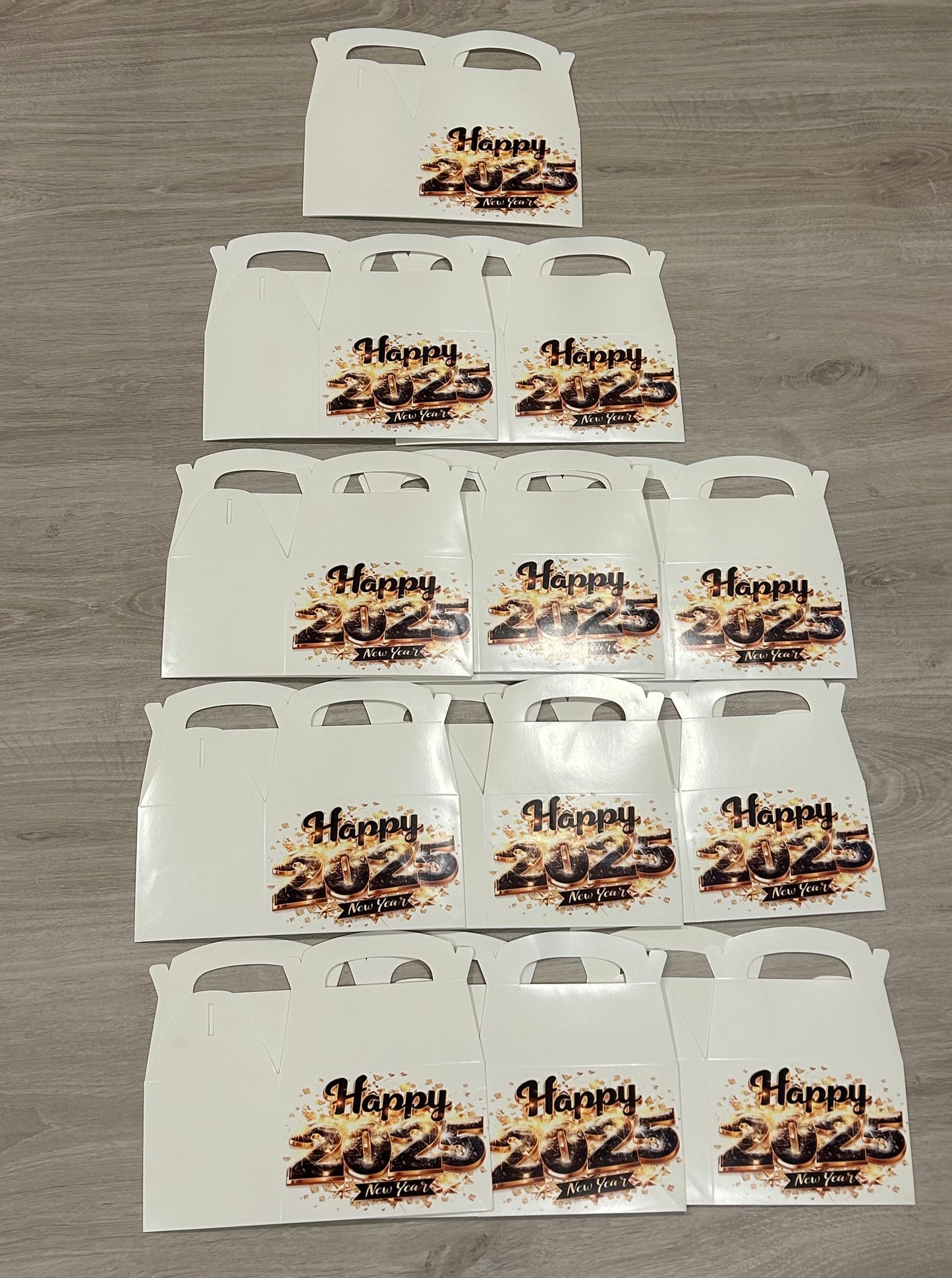 Custom New Years Eve boxes