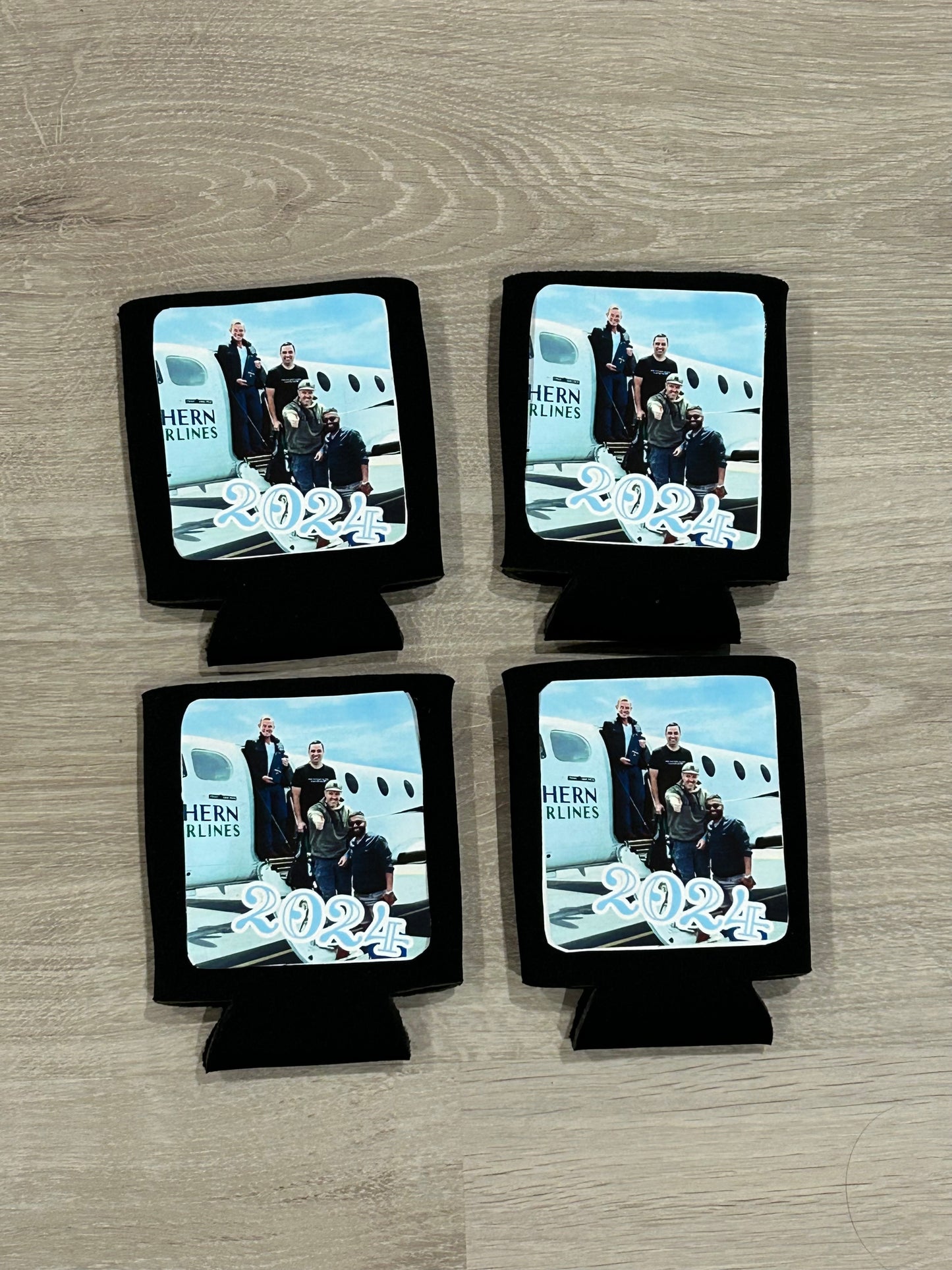 Stubby holders for 4 mates