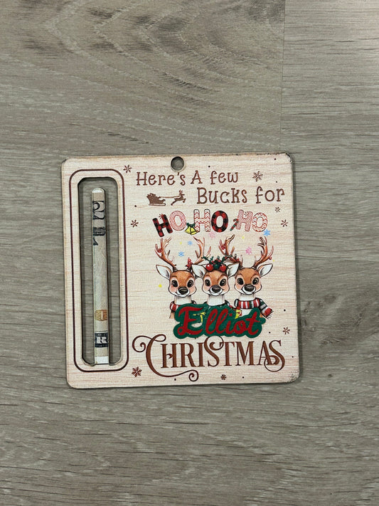 Christmas Money Holder