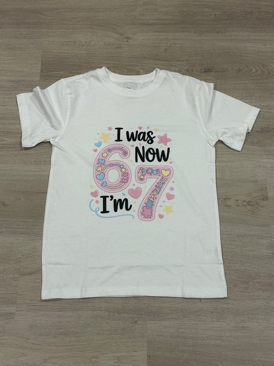 6 7 Birthday Shirt