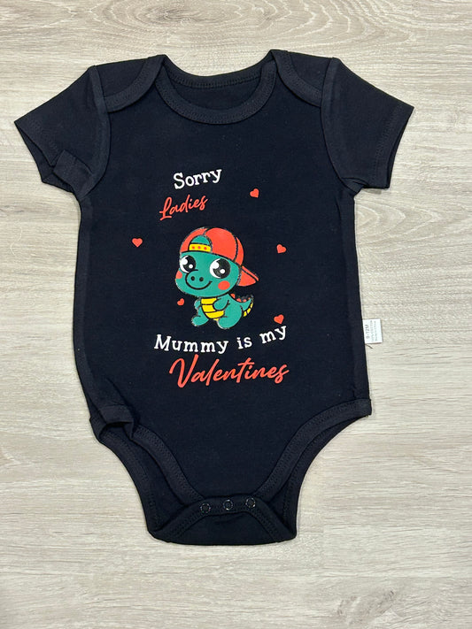 An adorable Valentines onesie