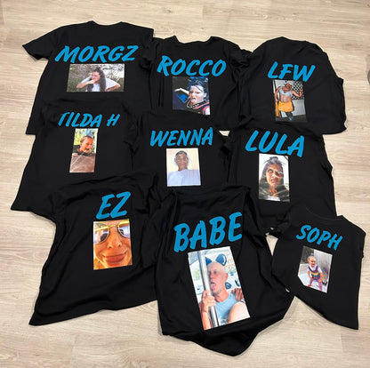 9 shirts ready for the Foam run!