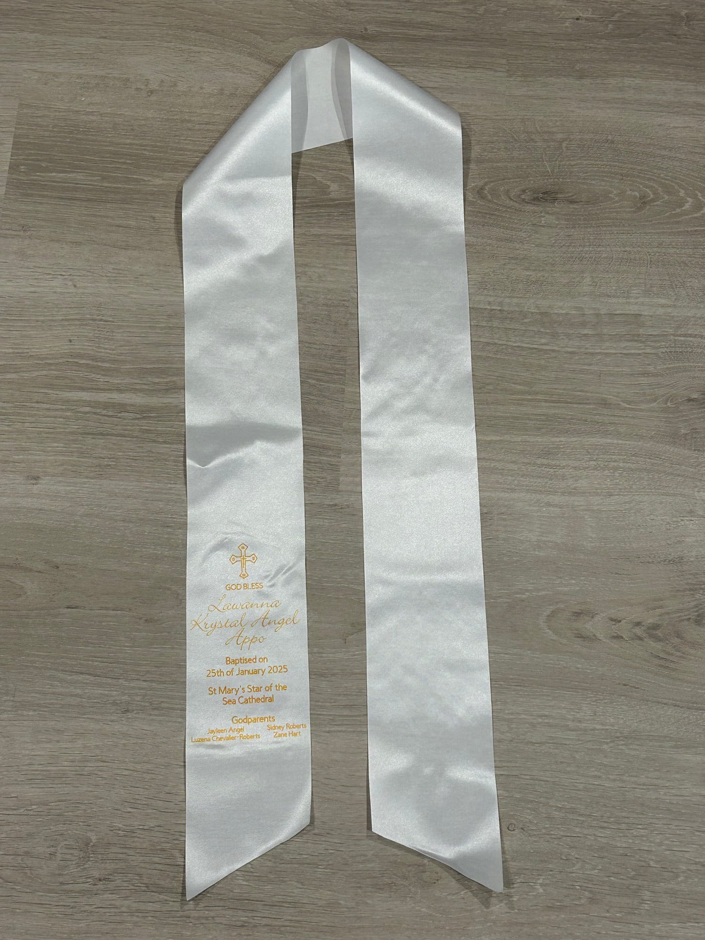 Stole for Lawanna’s Baptism