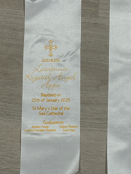 Stole for Lawanna’s Baptism